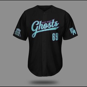 Maddest Hatter Disney Parks Haunted Mansion Baseball Jersey